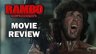 Rambo First Blood Part II 1985 Movie Review [upl. by Gina]