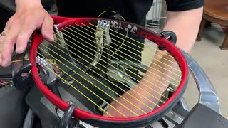 Yonex Stringing Team  This is how we string tennis rackets [upl. by Acebber]