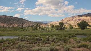 Glenwood Springs Canyon  Amtrak View [upl. by Welby412]