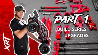 Building the Ultimate Traxxas XRT Knuckles Hubs CVD Steering Upgrades Part 1 [upl. by Ramor]