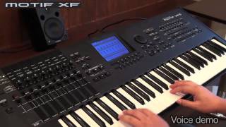 YAMAHA MOTIF XF Demo 13 Voices [upl. by Sineray332]