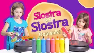 Malujemy Naleśniki  Pancake Art CHallenge SiostraKontraSiostra  12 [upl. by Hartmann]