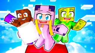 ÜBERNACHTUNGSPARTY mit meinen FREUNDEN Minecraft [upl. by Arracat291]