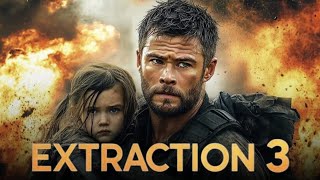 Extraction 3 Full Movie 2025 Facts  Chris Hemsworth Idris Elba  Review [upl. by Trescott531]