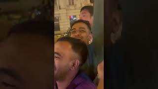 Croatia vs italy match at live show Zagreb shortvideo travel viralvideo croatia [upl. by Alyose525]