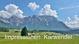 Slideshow vom Karwendelgebirge Mittenwald und Garmisch Patenkirchen [upl. by Baron566]