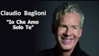 Claudio Baglioni  Io Che Amo Solo Te Video karaoke [upl. by Idaf]