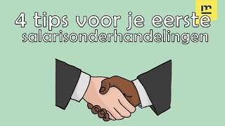 4 tips voor je eerste salarisonderhandelingen [upl. by Yroj670]