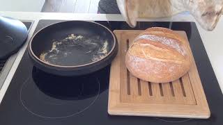 Amazing Homemade Bread in Tajin  Tadjine  Tagine Moroccan Bread  Best Recipe i ever found [upl. by Kcirdlek81]