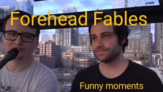 Forehead Fables Podcast Funny moments [upl. by Romona]