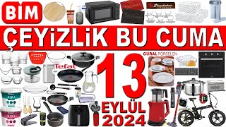 BİM ÇEYİZLİK MUTFAK BU CUMA  TENCERE amp TAVA  BİM AKTÜEL 13 EYLÜL 2024 KATALOĞU  BİM DE BU HAFTA [upl. by Niatsirt]