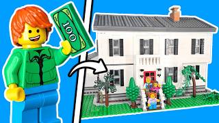 I Built My Childhood House in LEGO [upl. by Eimar]