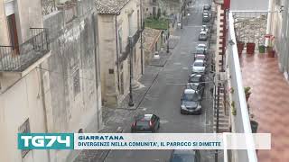 GIARRATANA  DIVERGENZE NELLA COMUNITA IL PARROCO SI DIMETTE [upl. by Alo581]