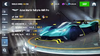 Asphalt 8  791a MOD All cars unlocked 392 Vehicles upgrade MAX PRO ANDROID [upl. by Amle]