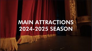 Announcing Thalian Halls 20242025 Main Attraction Season [upl. by Yhotmit]