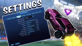 these rocket league settings feel like cheating [upl. by Esojnauj635]