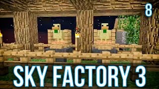 GETTING STARTED WITH HATCHERY  SKY FACTORY 3  EPISODE 8 [upl. by Yacano]