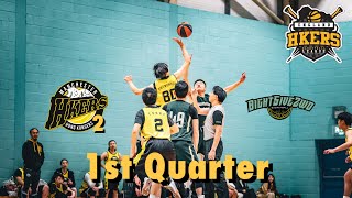 HKers Basketball League Manchester HKers 2 vs 8ight5ive2wo 1st Quarter [upl. by Beasley]