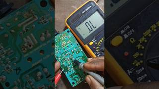 Power supply transistor testing youtubeshorts electrial electronic [upl. by Eerb]