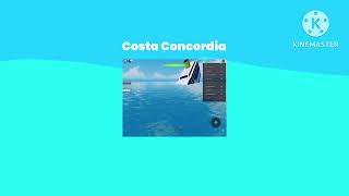 Costa Concordia Vs Fishing Boat [upl. by Atsyrk]