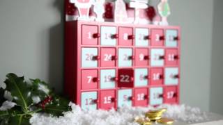 North Pole Wooden Advent Calendar  GLTC [upl. by Marmawke]