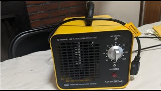 Airthereal MA10K PRO Ozone Generator Review Gets rid of all nasty odors bring back the freshness [upl. by Babette]