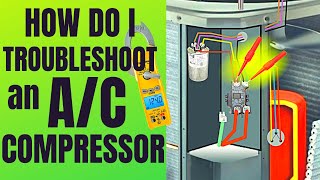 How I Troubleshoot an Air Conditioner Compressor [upl. by Lienhard292]