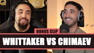 Robert Whittaker ANNOUNCES His Fight vs Khamzat Chimaev [upl. by Kreda]