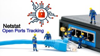 NETSTAT  Open Ports Tracking  Netstat Port Scanning  ISO 27001 information security port scanner [upl. by Aicirtam]