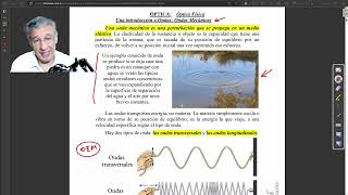 Las ondas mecánicas Las ondas transversales en un cuerda [upl. by Modestia]