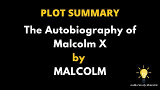 The Autobiography Of Malcolm X Summary [upl. by Assilen]