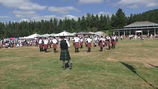 SFU Pipe Band  PNWHG 2022 Medley 1 [upl. by Jelle]