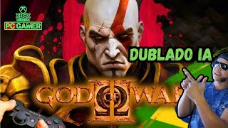 GAMEPLAY GOD OF WAR 2 DUBLADO POR IA [upl. by Nahshu]