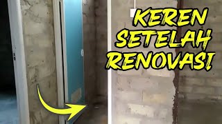 KAMAR MANDI BIASA SEDERHANA INI DI RENOVASI MENJADI KAMAR MANDI MINIMALIS [upl. by Netsirhc]