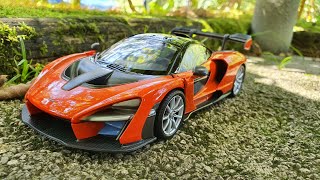 Unboxing of McLaren Senna 124  MOTORMAX [upl. by Naillil]