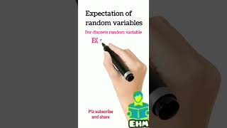 Expectation of random variable [upl. by Aviv362]