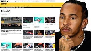 Shocker as Lewis Hamilton DIGITALLY ERASED from BBC Sport F1 coverage of the Austin GP [upl. by Adran]