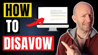 How To Disavow Backlinks and when to do it Using The Google Disavow Tool In Search Console [upl. by Attiuqehs]