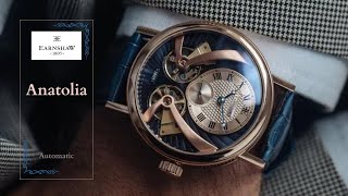 UNBOXING Earnshaw Beaufort ANATOLIA Automatic Watch [upl. by Arukas731]