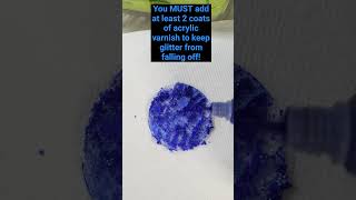 How to create a stunning window decoration using the MOST BEAUTIFUL BLUE alcohol ink [upl. by Zephaniah925]