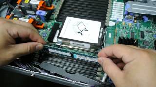 IBM System x3550 M4 Install DIMM [upl. by Derwin]