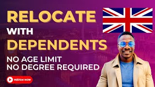 RELOCATE TO UK WITH DEPENDANTS  REQUIREMENTS  HOW TO APPLY [upl. by Griz]