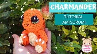 CHARMANDER POKEMON Tutorial paso a paso Nivel Intermedio Patrón en Descripción [upl. by Arrac]