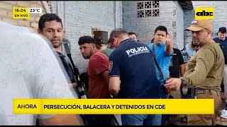 Persecución balacera y detenidos en CDE [upl. by Esaele]