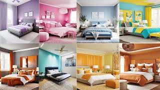 70 BEDROOM LIGHT WALL PAINT COLOURS 2024  ROOM WALL PAINTS COLOURS  EXTERIOR HOUSE COLORS PAINT [upl. by Con]