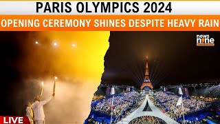 LIVE Paris Olympics 2024 Opening Ceremony Shines Despite Heavy Rain  News9 [upl. by Terza]