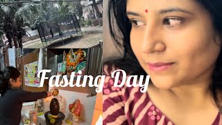 Fasting Day🙏 Hamare park mein laga Trampoline😍😍 Vlog 29  family dailyvlog lifestyle [upl. by Liane]