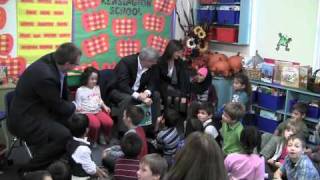 Prime Minister Stephen Harper visits Kensington School in Edmonton [upl. by Eram]