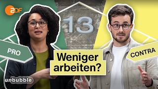 4TageWoche Weniger arbeiten – mehr freie Zeit  13 Fragen  unbubble [upl. by Enirehtakyram662]