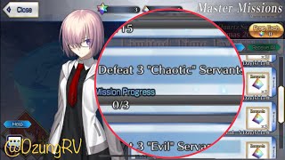 Where to defeat 3 Chaotic Evil  Humanoid Servant s  Fate Grand Order FGO NA [upl. by Saiasi27]